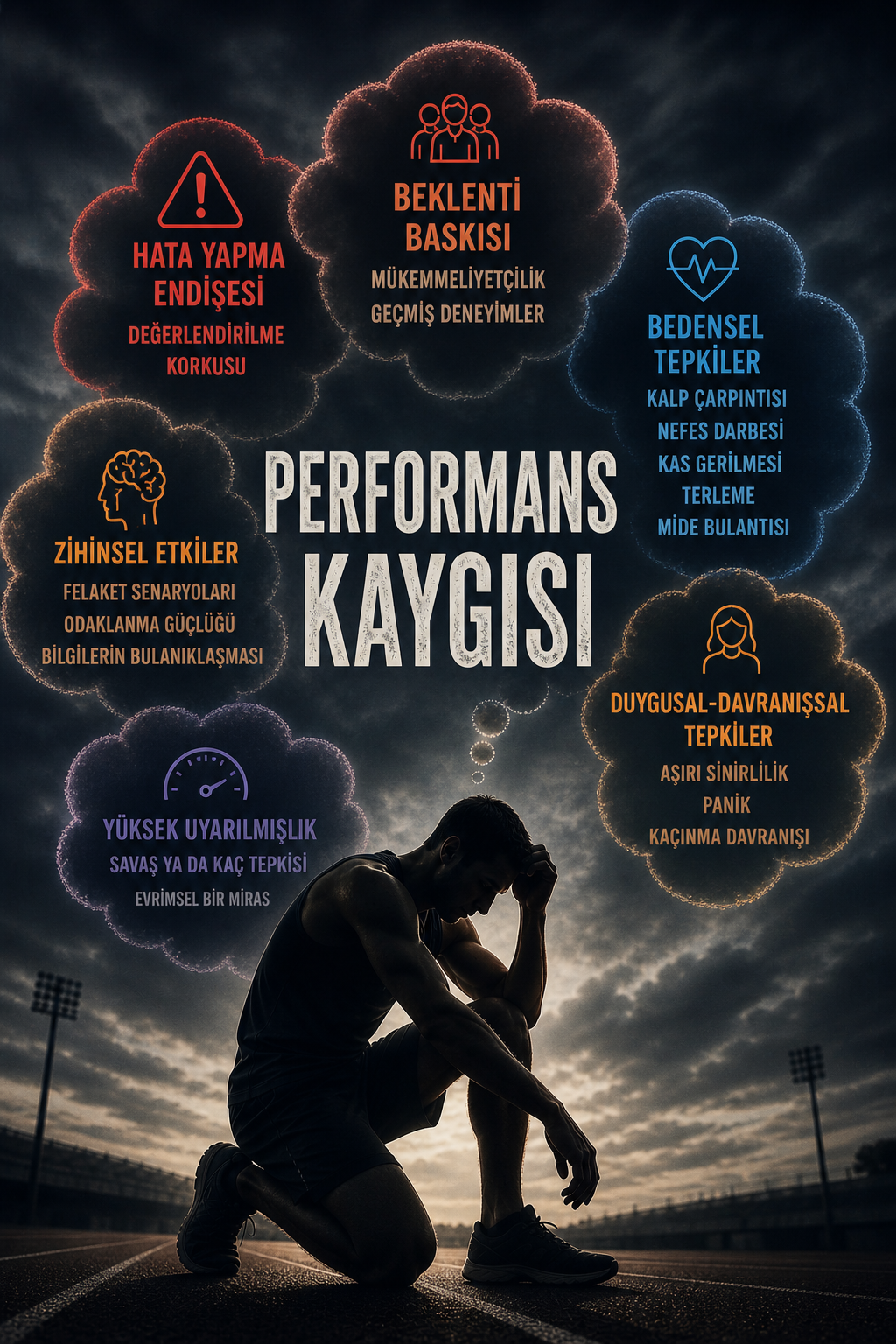 Sahnede, Sınavda veya Sahada: Performans Kaygısını Yönetmek